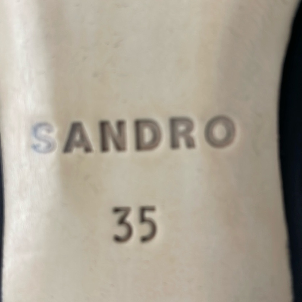 Salna Embellished Ballet Flats in Leather - Picture 5 of 5
